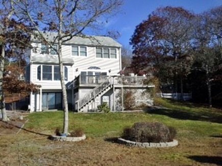 Yarmouth/Dennis Cape Cod vacation rental - Backyard of house with plenty of room for sports and games.