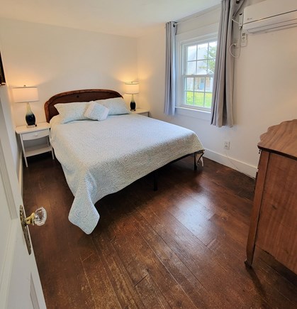 Brewster beachfront  Cape Cod vacation rental - Queen bed with Bay views. Listen to the waves at night.