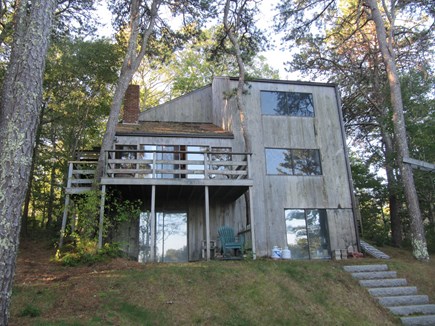 Wellfleet Cape Cod vacation rental - Back of the house.
