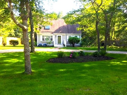 Cotuit /Mashpee line south of  Cape Cod vacation rental - Stylish Cape contemporary home with large yard and gardens/deck