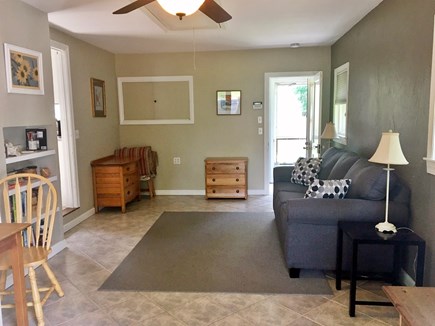 South Dennis Cape Cod vacation rental - Family room with Queen sofa bed