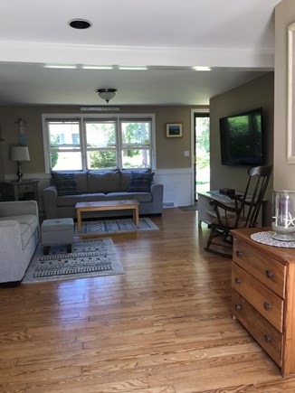 South Dennis Cape Cod vacation rental - Comfortable Living Room with Smart Flat screen tv