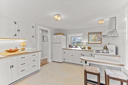 West Harwich Cape Cod vacation rental - Kitchen w/ pass-through to Dinning Room