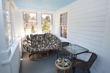 Brewster Cape Cod vacation rental - Relax and enjoy cool breezes on the 3 season porch out front