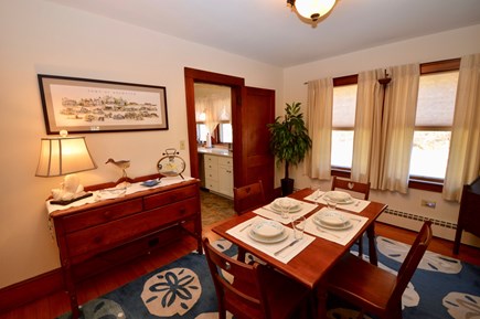 Brewster Cape Cod vacation rental - Dining for 4 off full kitchen. Also outdoor dining & grill