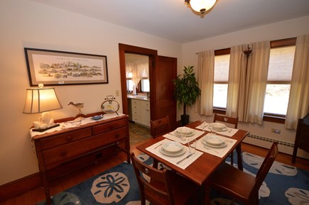 Brewster Cape Cod vacation rental - Dining room off full kitchen