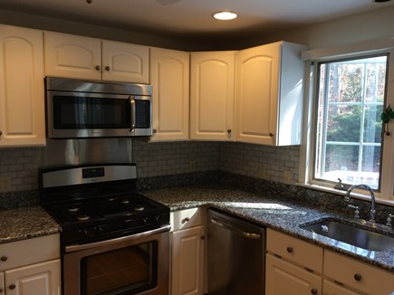 East Dennis Cape Cod vacation rental - Kitchen - New appliances and granite counter-top!