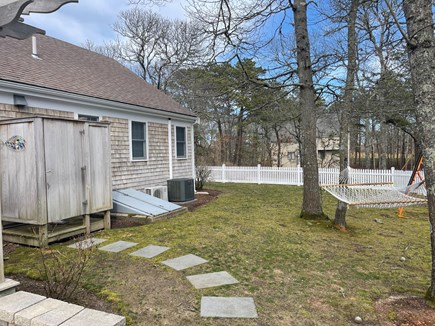 Harwich Cape Cod vacation rental - Large fenced in yard with fully enclosed outdoor shower