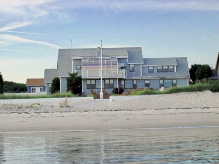 Oceanfront Residential Hyannis Cape Cod vacation rental - The ocean is truly part of your backyard!
