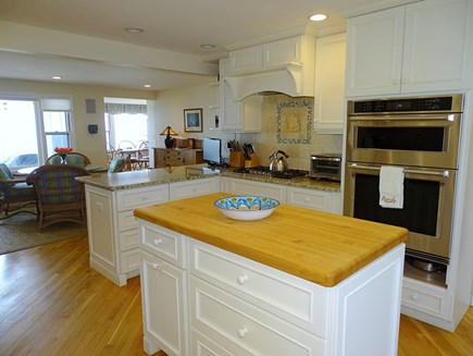 Oceanfront Residential Hyannis Cape Cod vacation rental - All You Need w Five Burner Cooktop, Oven, Convection Microwave