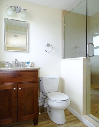 Oceanfront Residential Hyannis Cape Cod vacation rental - Junior Suite Private Bath w Seated Shower