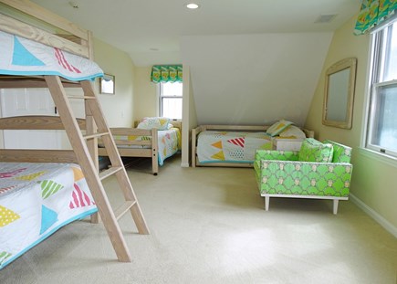 Oceanfront Residential Hyannis Cape Cod vacation rental - Five Twin Beds w Optional Guard Rails, Plus a Hidden Playroom!