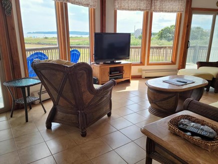 Swifts Beach,Wareham. MA MA vacation rental - Living room with magnificent panoramic views