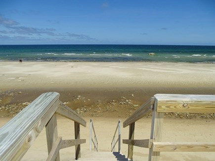 Dennis Cape Cod vacation rental - Wonderful beach view to enjoy coffee on the deck