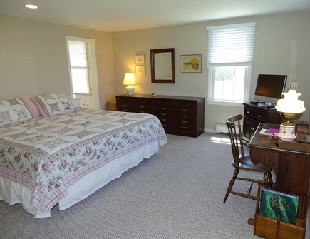 Dennis Cape Cod vacation rental - King bed master on main floor with private bath