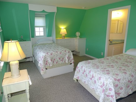Dennis Cape Cod vacation rental - Upstairs twin bedroom with private bath