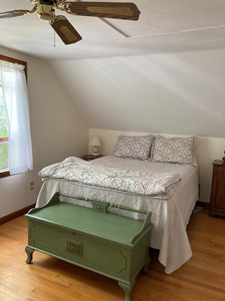 Eastham, walk to Great Pond Cape Cod vacation rental - 2nd floor bedroom with queen bed and sitting area