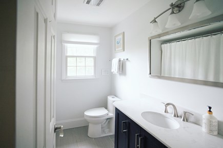 Harwich Cape Cod vacation rental - 2nd floor full bathroom with tub