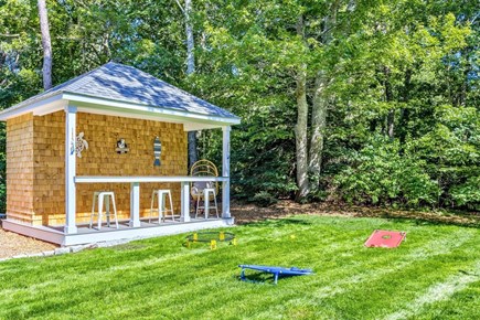Harwich Cape Cod vacation rental - Custom gazebo bar