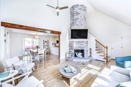 Harwich Cape Cod vacation rental - Bright and open concept living room