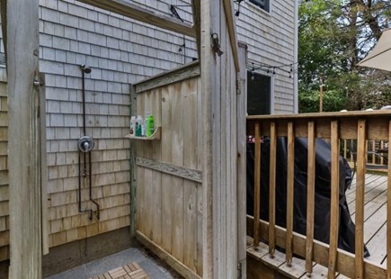 Harwich Cape Cod vacation rental - Enjoy an outdoor shower after a fun day at the beach
