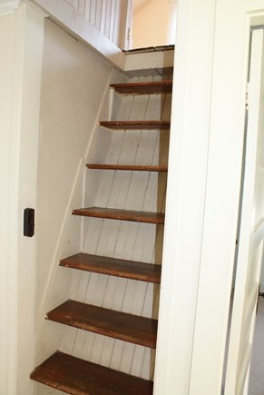 Sagamore Beach, Bourne Cape Cod vacation rental - Steep stairway to 3rd Floor.