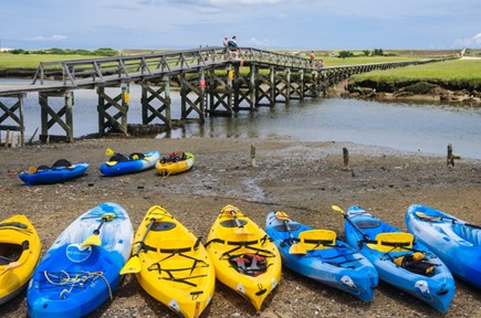 Sandwich Cape Cod vacation rental - Plan a day kayaking the tidal salt marshes