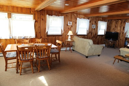 Sandwich Cape Cod vacation rental - Dining area opens to Living area