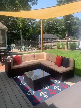 South Dennis Cape Cod vacation rental - Outdoor space is perfect for relaxing after the beach.