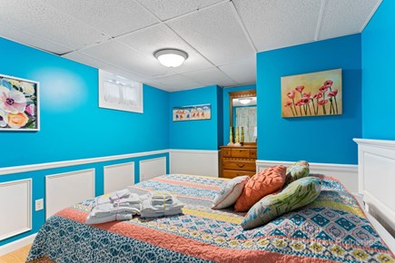 Brewster Cape Cod vacation rental - Lower level bedroom with a Queen bed