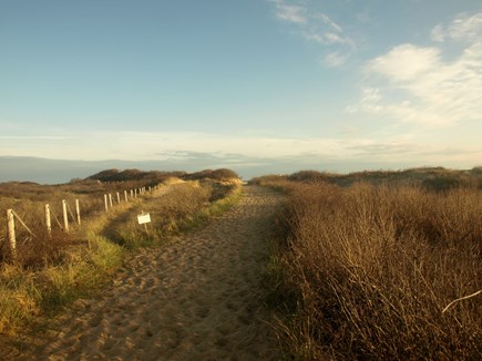 Provincetown Cape Cod vacation rental - Herring Cove path. (10-minute bike ride)