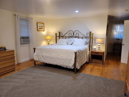 Brewster Cape Cod vacation rental - Primary bedroom with King and 2 twins for family flexibility