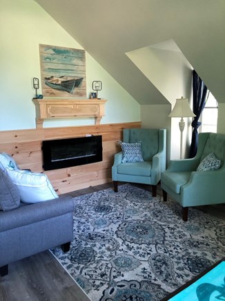 East Dennis Cape Cod vacation rental - Guest area living room