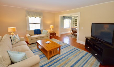 Orleans Cape Cod vacation rental - Spacious living room with flat screen TV