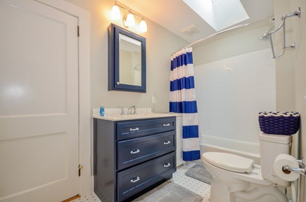 Orleans Cape Cod vacation rental - Newly renovated upstairs full bath with tub/ shower combo