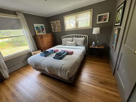 North Truro Cape Cod vacation rental - Downstairs bedroom with queen bed