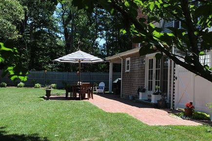 Centerville Cape Cod vacation rental - Back yard view