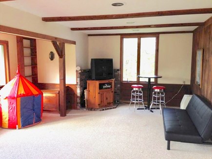 Brewster Cape Cod vacation rental - Lower level rec room