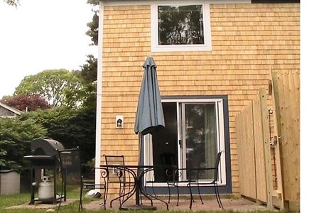 Orleans on Crystal Lake, close Cape Cod vacation rental - Patio