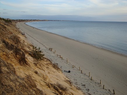Truro Cape Cod vacation rental - Private beach 2/10 mile away, looking south towards Wellfleet