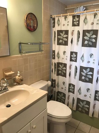 Truro Cape Cod vacation rental - First floor full bathroom with tub and shower