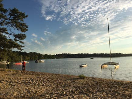Eastham Cape Cod vacation rental - Sandy Public Beach at Great Pond...