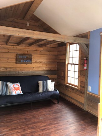 Eastham Cape Cod vacation rental - Hit of the Property—“Tiny House” hangout,deck,slider, ceiling fan