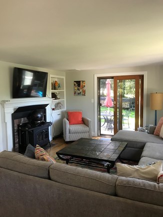 Eastham Cape Cod vacation rental - Comfortable, Bright, Central Living Area off Kitchen