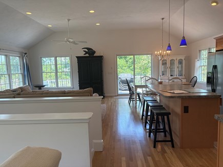 Eastham Cape Cod vacation rental - Open concept kitchen, living and dining rooms