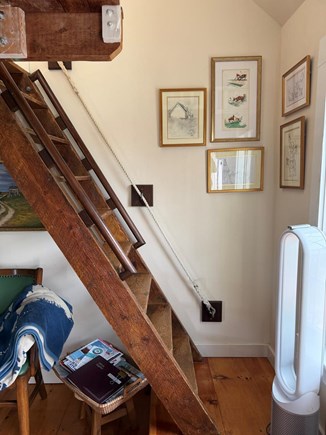 Truro Cape Cod vacation rental - Ladder/steps leading to loft