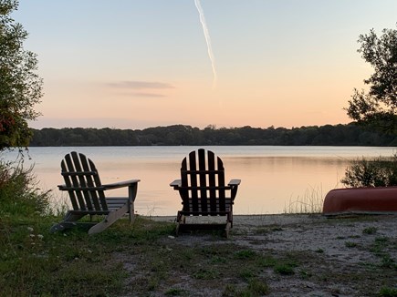 Eastham Cape Cod vacation rental - Private walk-in access to freshwater pond.