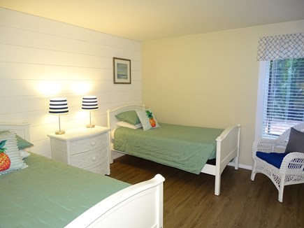 Mashpee/New Seabury Cape Cod vacation rental - First floor twin bedroom, across from full bathroom