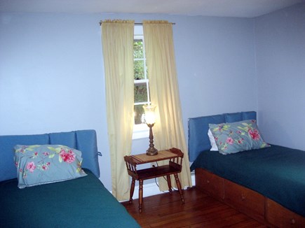 South Harwich Cape Cod vacation rental - Twin Bedroom - Platform Beds W/ Drawers 
Full Closet
