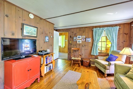 East Sandwich Cape Cod vacation rental - TV in Living Room